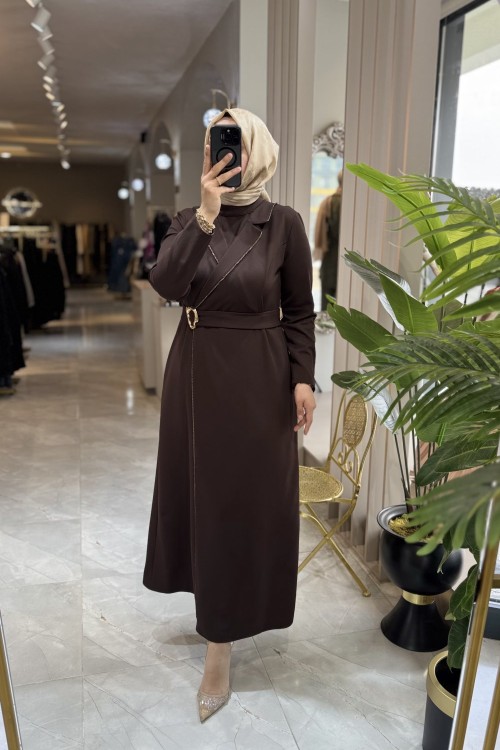 ARYA ELBİSE Kahverengi