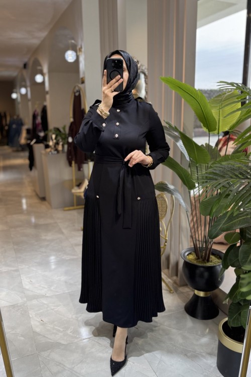 ELİZABETH ELBİSE Siyah