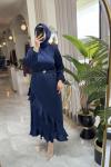 İSABELLA ELBİSE  Lacivert