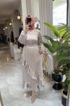İSABELLA ELBİSE  Bej