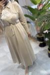 ONS ELBİSE Bej