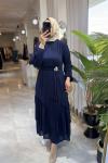 REBECCA ELBİSE  Lacivert