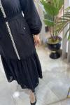 VİCTORİA ELBİSE 3719 Siyah
