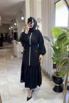 VİCTORİA ELBİSE 3719 Siyah