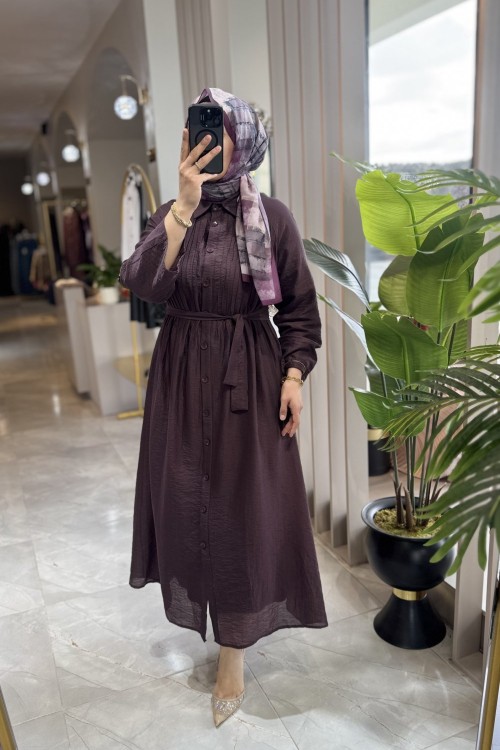 ŞUARA ELBİSE Mürdüm