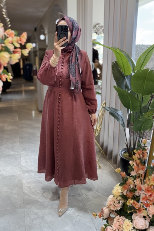 ANGELİNA ELBİSE Gül