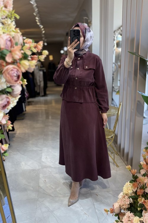 GÜLİZ ETEKLİ TAKIM 6001 Gül