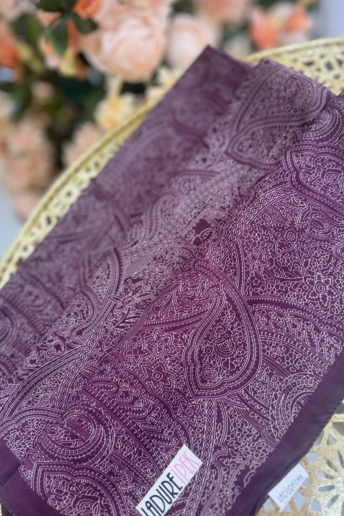 LADURE ESİNTİ SERİSİ ŞAL Mürdüm