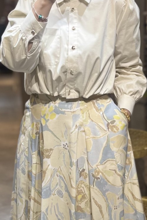 WİLMA GÖMLEK NPRİVE 19588 Bej