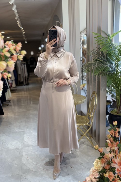 NPRİVE LİNA TAKIM Bej