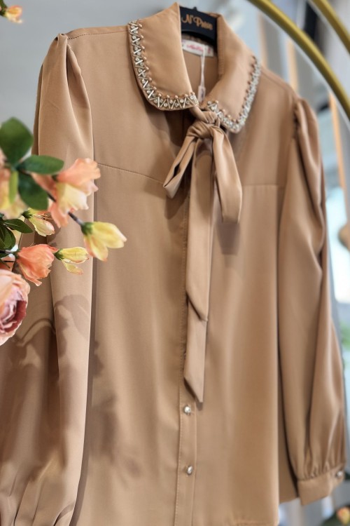 PRİME GÖMLEK  Karamel