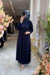 ROYAN ELBİSE NPRİVE 13286 Lacivert