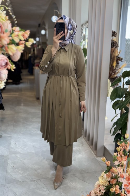 ROLYE TAKIM 8651 Yağ Yeşili