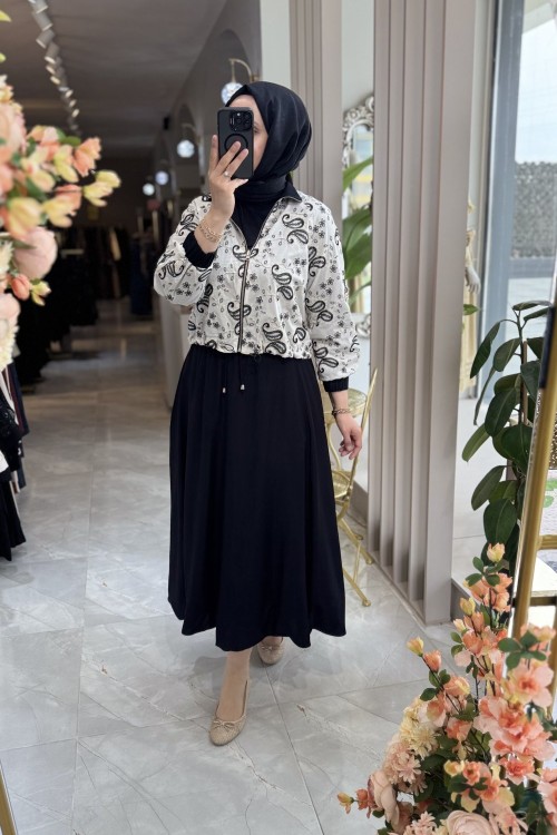 NPRİVE LİPA 3 LÜ TAKIM Siyah