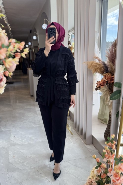 SILA 3 LÜ TAKIM Siyah