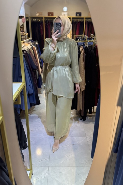 AHENK PANTOLONLU TAKIM Fıstık Yeşili