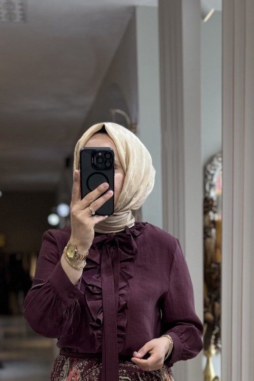 TÜLAY GÖMLEK 2066 Bordo