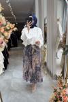 MEVSİM ETEK  Lacivert