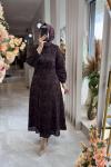 ESRA ELBİSE Kahverengi