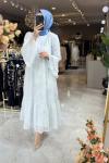 RÜYA ELBİSE 1663 Bebe Mavisi