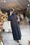GÜNCE ELBİSE 3751 Siyah