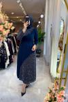 YILDIZ ELBİSE  Lacivert