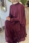 EFRAZE ELBİSE Bordo
