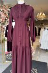 RANA ELBİSE  Bordo