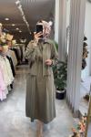 EFLİN ELBİSE GÖMLEK TAKIM 8693 Haki
