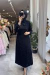 FLORA ELBİSE 1922 Siyah