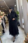 EYLÜL ABAYA TAKIM Siyah