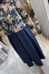 ORHAN URBAN BOMBER CEKET 1209 Lacivert Yaprak