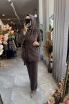 NPRİVE 15261 VİGOR TAKIM  Kahverengi