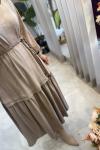 ORHAN WEAR ELBİSE 1991  Vizon