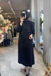 SELORA ELBİSE 906 Siyah