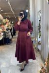 NAZ ELBİSE 3010 Bordo