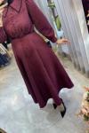 NAZ ELBİSE 3010 Bordo