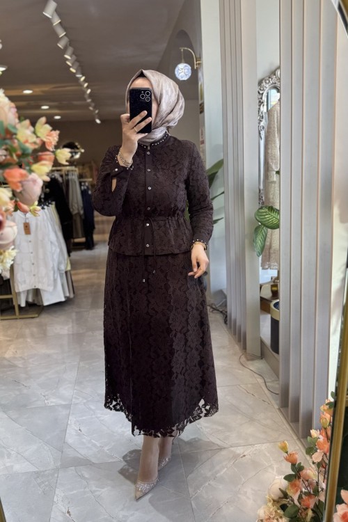 SILA ETEKLİ TAKIM 1287 Acı Kahve