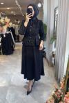 MELİNA TAKIM 7405 Siyah