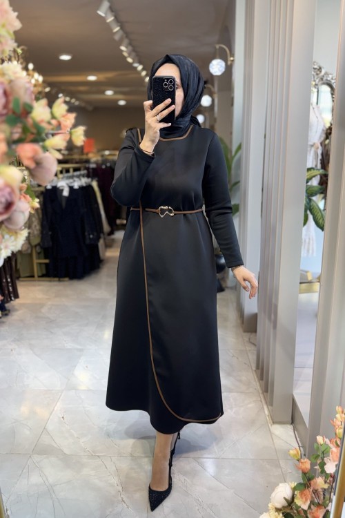 AFRA ELBİSE  Siyah