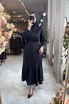 MISRA ELBİSE 3770 Siyah
