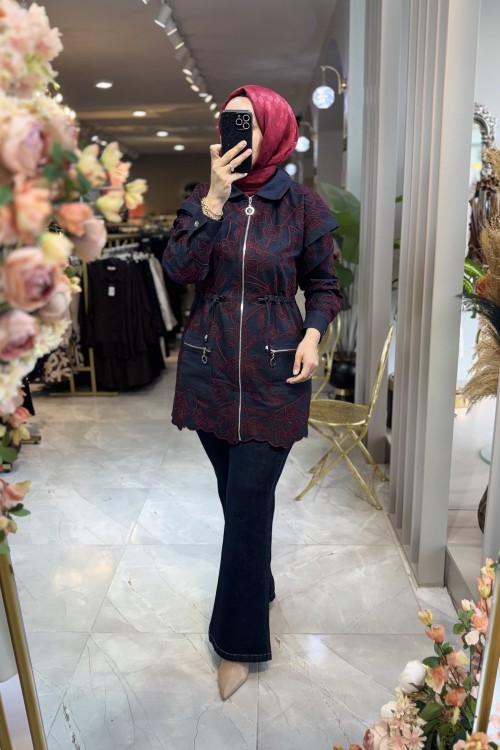 NPRV MADELLA KAP 15319 Lacivert Bordo