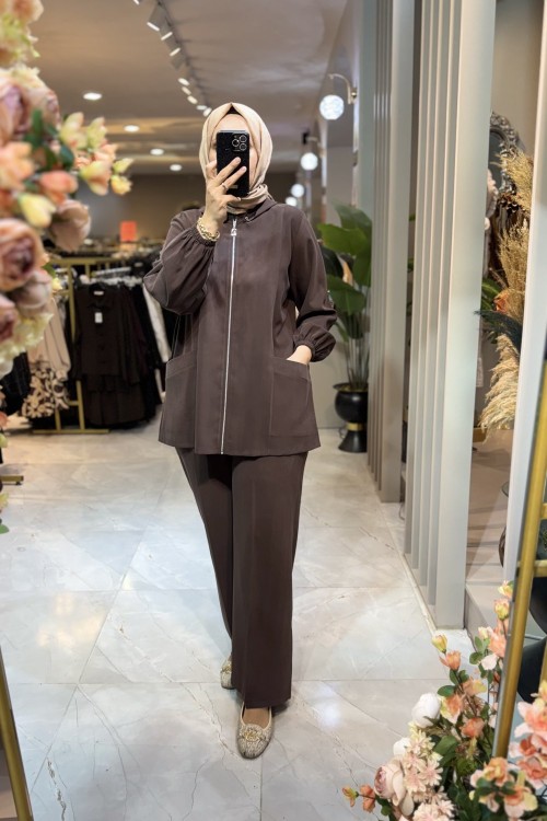 RİDE TAKIM 2056 Kahverengi