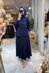AYLİN MERSERİZE TAKIM 166 Lacivert