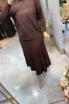 MAHPERİ MERSERİZE  TAKIM  7812 Kahverengi