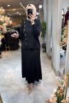 MÜGE MERSERİSE TAKIM 7810 Siyah