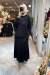 MÜGE MERSERİSE TAKIM 7810 Siyah
