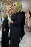 PELERİN MERSERİZSE TUNİK (404) Siyah