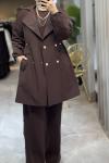 NPRİVE SENSİTİVE TRENCKOT 14529 Kahverengi