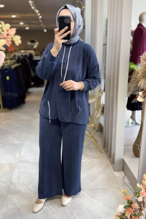 LİPA PANTOLON TAKIM 2043 İndigo